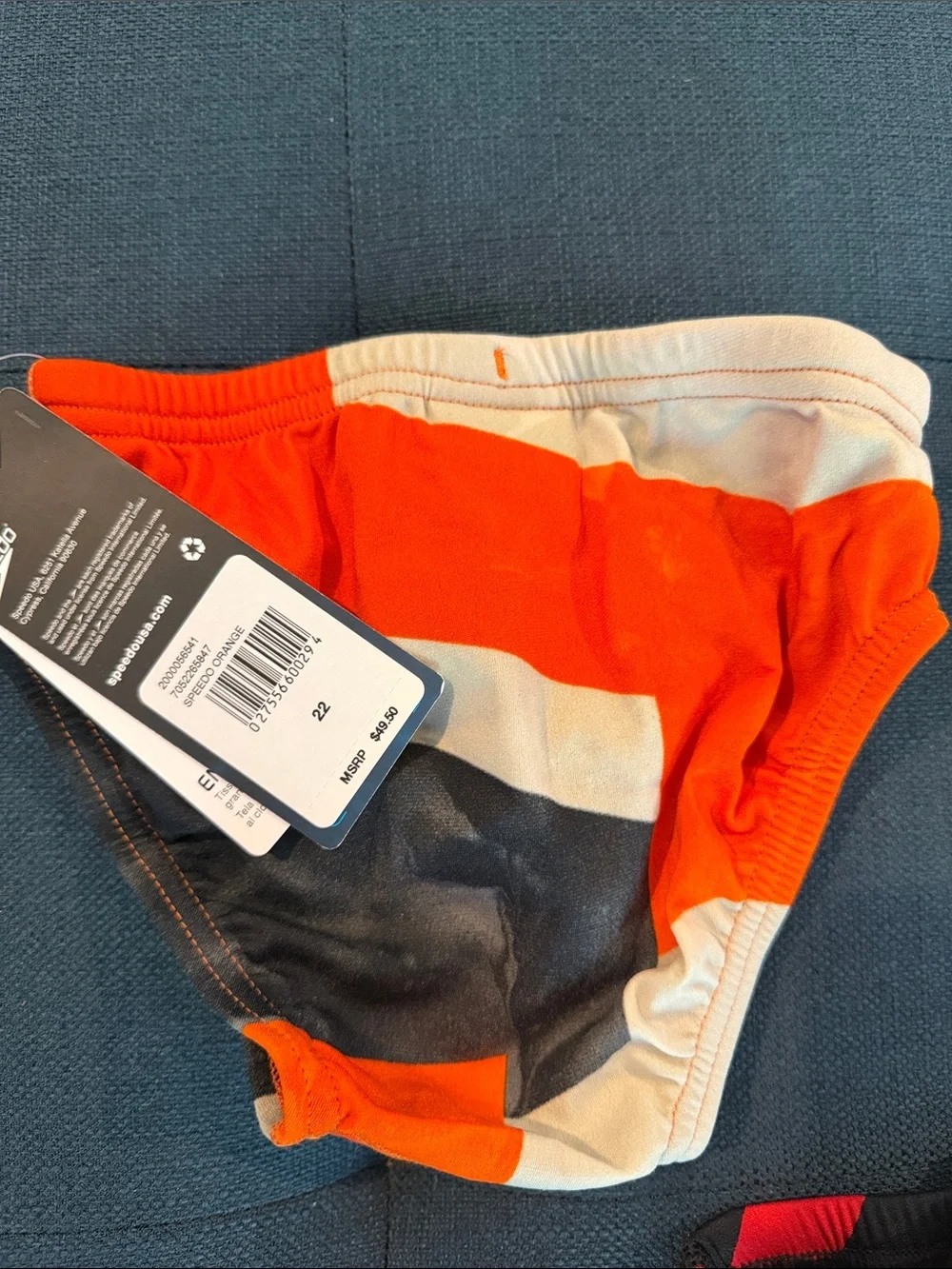 Youth Speedo Endurance+ Swim Briefs Bundle of 3 NEW waist 22 competitive Euro